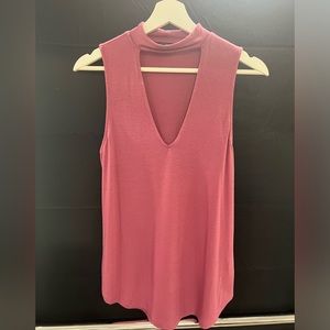 EXPRESS Keyhole Front Tank- Size Small